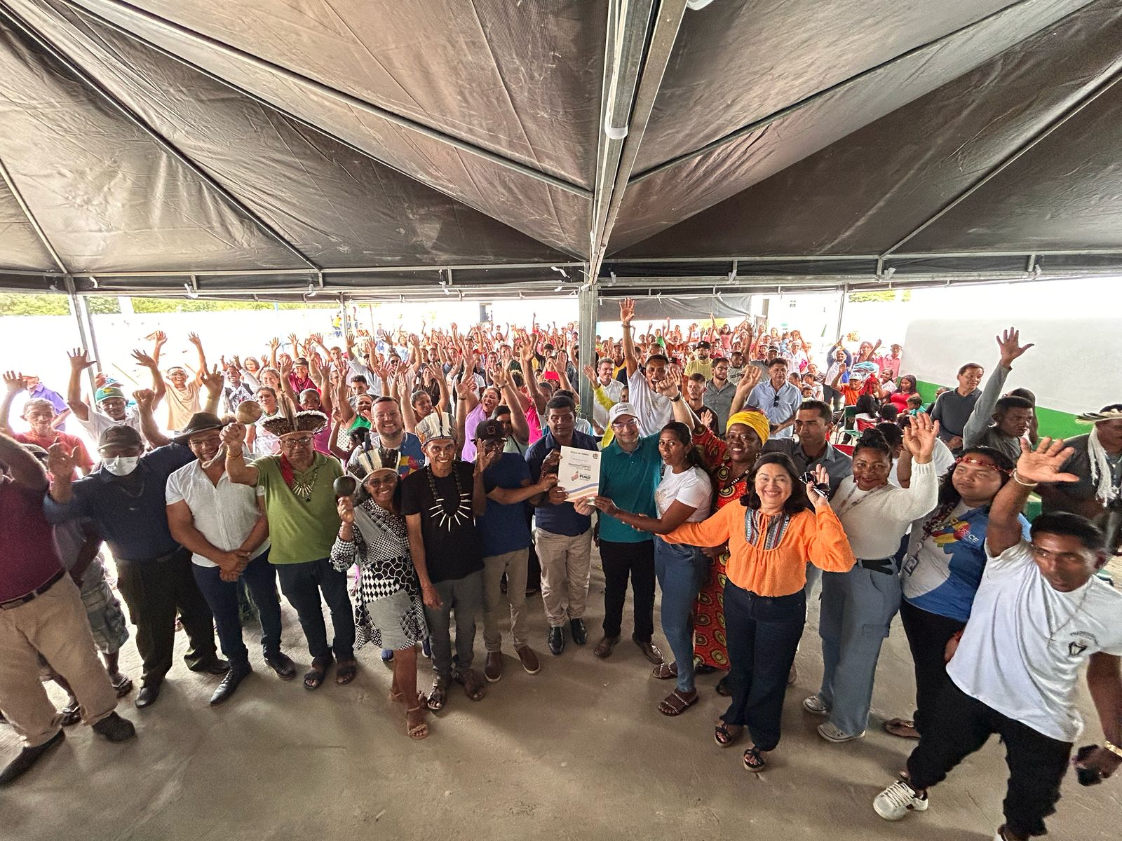 Governo do Estado e Interpi realizam entrega do primeiro título coletivo de território indígena da gestão Rafael Fonteles